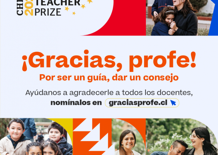 ABIERTAS LAS NOMINACIONES AL PREMIO GLOBAL TEACHER PRIZE CHILE